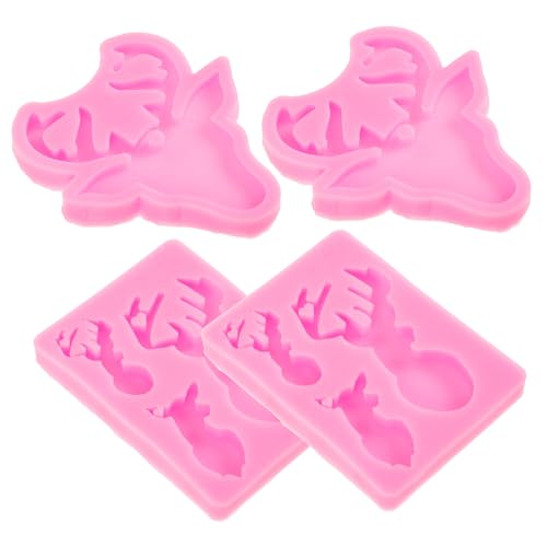GALPADA DIY Silikonform für Tieranhänger Teiliges mit Rosa Elchkopf und Elchformen Reißfestes Waschbares Epoxidharz Gießform für Kreative Schlüsselanhänger und Schmuckherstellung GALPADA DIY Silikonform für Tieranhänger Teiliges mit Rosa Elchkopf und Elchformen Reißfestes Waschbares Epoxidharz Gießform für Kreative Schlüsselanhänger und Schmuckherstellung von GALPADA