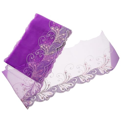 GALPADA DIY Spitze mit Bunter Pfauenfeder Verzierung Bestickte Spitzenborte für Puppenkleidung Leichtes Hautfreundliches Material Vielseitig für Heim Schneiderbedarf Kompakt und Einfach GALPADA DIY Spitze mit Bunter Pfauenfeder Verzierung Bestickte Spitzenborte für Puppenkleidung Leichtes Hautfreundliches Material Vielseitig für Heim Schneiderbedarf Kompakt und Einfach von GALPADA