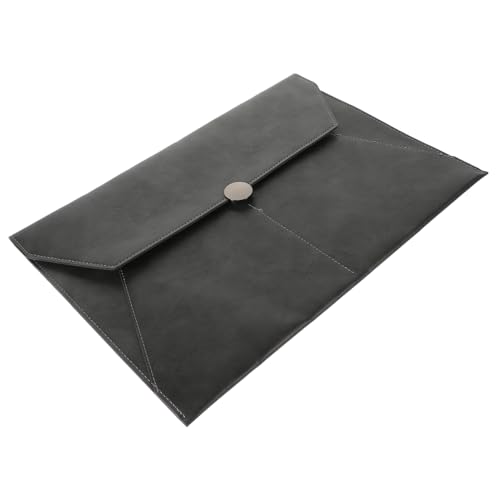 GALPADA Datei Organizer Reißverschluss Dokumententasche aus Kunstleder Aktentasche für Büro und Reisen mit Druckknopfverschluss für Belege und Unterlagen GALPADA Datei Organizer Reißverschluss Dokumententasche aus Kunstleder Aktentasche für Büro und Reisen mit Druckknopfverschluss für Belege und Unterlagen von GALPADA