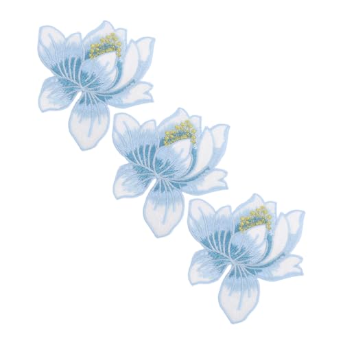 GALPADA Dekorative Blumen applikationen Bügelflicken Lotusblume zum Aufnähen und Reparieren von Kleidung Jeans Rucksäcken Stilvolle DIY Stoffaufnäher für Individuelle Modegestaltung GALPADA Dekorative Blumen applikationen Bügelflicken Lotusblume zum Aufnähen und Reparieren von Kleidung Jeans Rucksäcken Stilvolle DIY Stoffaufnäher für Individuelle Modegestaltung von GALPADA