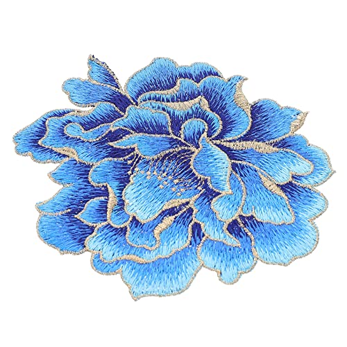 GALPADA Dekorativer Blumenstoff Patch für DIY Reparaturen Hochwertiger Sicherer und Langlebiger Flicken zum Aufnähen und Verschönern von Kleidung für Kreative Nähprojekte Vielseitige von GALPADA