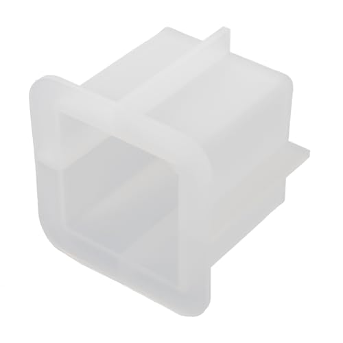 GALPADA Dekorativer Silikon Kerzenhalter Mold DIY Kubische Gießform für Kerzenständer Praktisch und Einfach zu für Handwerksprojekte und Familienaktivitäten von GALPADA