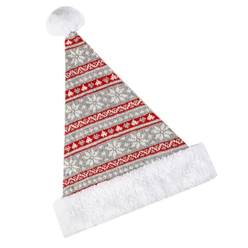 GALPADA Dicke Strick Weihnachtsmütze mit Plüschfutter Warme Nikolausmütze für Erwachsene Vielseitiger Kopfschmuck für Weihnachtsfeier Karneval Cosplay und Festliche Partys GALPADA Dicke Strick Weihnachtsmütze mit Plüschfutter Warme Nikolausmütze für Erwachsene Vielseitiger Kopfschmuck für Weihnachtsfeier Karneval Cosplay und Festliche Partys von GALPADA