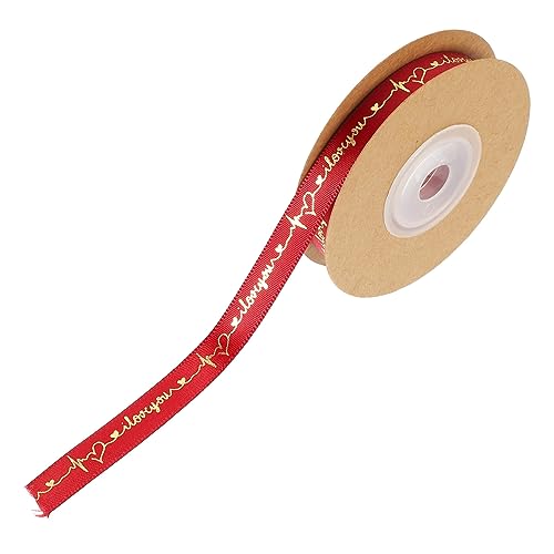 GALPADA Diy Geschenkband Dekoratives Glänzendes Rotes Satinband für Kreative Bastelprojekte und Anlässe für Hochzeiten und Dekorationen GALPADA Diy Geschenkband Dekoratives Glänzendes Rotes Satinband für Kreative Bastelprojekte und Anlässe für Hochzeiten und Dekorationen von GALPADA