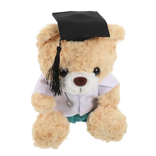 GALPADA Doktor Stoffbär Medizinstudent Plüschbärenarzt Medizinischer Bär für den Abschluss pflege abschluss Doktor Bär Krankenschwester Plüschtier PP Baumwolle Light Brown GALPADA Doktor Stoffbär Medizinstudent Plüschbärenarzt Medizinischer Bär für den Abschluss pflege abschluss Doktor Bär Krankenschwester Plüschtier PP Baumwolle Light Brown von GALPADA