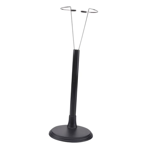 GALPADA Doll Support Frame Schwarz Puppenständer Stabiler Vertikaler Halter Für Puppen Display Shop Zubehör Robuster Kunststoffständer Für Zuhause Büro Laden von GALPADA
