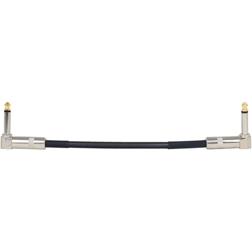 GALPADA Effector Kabel mit Metallsteckern Gitarren Effektkabel Langlebig Leicht Tragbar Praktisch für Gitarrenpedale und Effektgeräte GALPADA Effector Kabel mit Metallsteckern Gitarren Effektkabel Langlebig Leicht Tragbar Praktisch für Gitarrenpedale und Effektgeräte von GALPADA