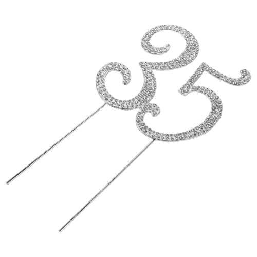 GALPADA Elegante Geburtstagsfeier Dekoration für Jubiläen und Desserts Glitzernde Zahlen Cupcake Dekoration für Besondere Anlässe GALPADA Elegante Geburtstagsfeier Dekoration für Jubiläen und Desserts Glitzernde Zahlen Cupcake Dekoration für Besondere Anlässe von GALPADA