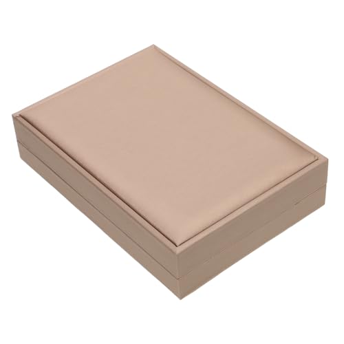 GALPADA Elegante Schmuckbox aus Pu Material Langlebige Schmuckdose für Ringe Anhänger und Halsketten Stilvolles Champagner design Kompakte Aufbewahrung für Schmuckgeschenke und Reisen GALPADA Elegante Schmuckbox aus Pu Material Langlebige Schmuckdose für Ringe Anhänger und Halsketten Stilvolles Champagner design Kompakte Aufbewahrung für Schmuckgeschenke und Reisen von GALPADA