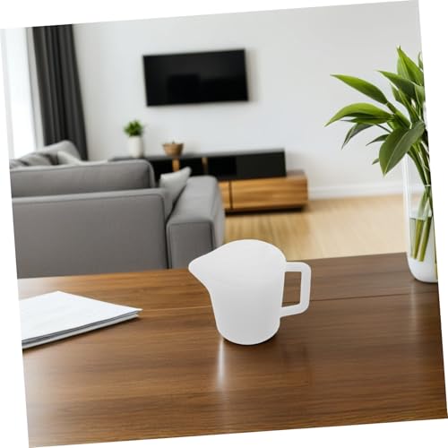 GALPADA Fach Silikon Mischbecher mit Griff Wiederverwendbarer Flexibler Flüssigkeitsbecher für Resin und Acrylfarbe Langlebig Leicht zu Reinigen für DIY Kunstprojekte Malbedarf und von GALPADA