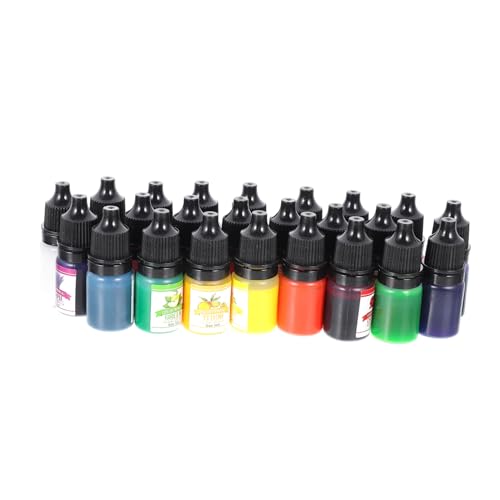 GALPADA Farben DIY Epoxidharz Pigment Flaschen für Handgemachten Schmuck und Kunsthandwerk UV Beständige Umweltfreundliche Flüssigkeitsfarbstoffe für Projekte GALPADA Farben DIY Epoxidharz Pigment Flaschen für Handgemachten Schmuck und Kunsthandwerk UV Beständige Umweltfreundliche Flüssigkeitsfarbstoffe für Projekte von GALPADA