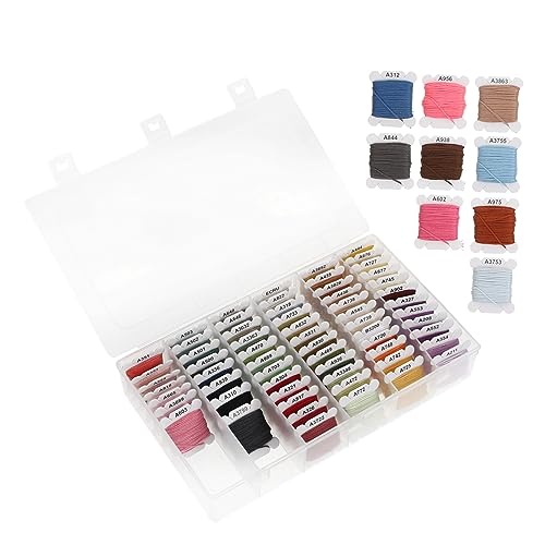 GALPADA Farben Nähfäden Stickgarn für DIY Projekte für Armbänder Quilting und Handstickerei mit Vielfältigen Anwendungsmöglichkeiten für Kreative Bastelarbeiten von GALPADA
