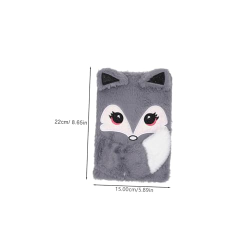 GALPADA Flauschiges Plüsch Notizbuch für Mädchen mit Weichem Einband Linierte Leichtes Tagebuch für Schule Büro und Reisen Niedliches Cartoon Tierdesign als Schreibjournal GALPADA Flauschiges Plüsch Notizbuch für Mädchen mit Weichem Einband Linierte Leichtes Tagebuch für Schule Büro und Reisen Niedliches Cartoon Tierdesign als Schreibjournal von GALPADA