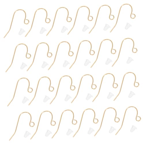 GALPADA Förmige Ohrhaken für Schmuckherstellung mit Ohrstoppern DIY Ohrring Bastelset aus Hautfreundlichem Metall zum Ohrringe Selber Machen und Kreative Ohrstecker Projekte von GALPADA