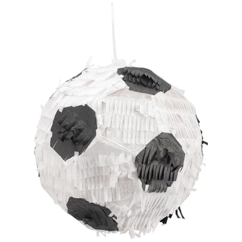 GALPADA Fußball Pinata Dekoration Sportmotto Kindergeburtstag Party Zubehör Realistischer Fußball Form Indoor Outdoor Festdeko für Familien und Freunde GALPADA Fußball Pinata Dekoration Sportmotto Kindergeburtstag Party Zubehör Realistischer Fußball Form Indoor Outdoor Festdeko für Familien und Freunde von GALPADA