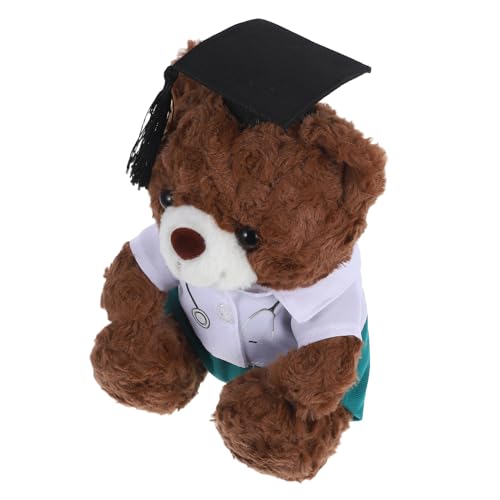 GALPADA Gefüllte Tierplüsch Bär Abschluss Bär Plüsch Arzt Uniform Bär Student Abschluss Bär High School Absolvents Bär Ausgestopfter Bär GALPADA Gefüllte Tierplüsch Bär Abschluss Bär Plüsch Arzt Uniform Bär Student Abschluss Bär High School Absolvents Bär Ausgestopfter Bär von GALPADA