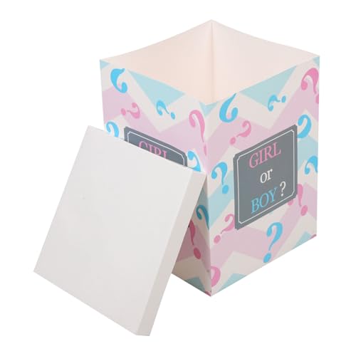 GALPADA Geschlecht Enthüllen Box Für Jungen Oder Faltbare Ballonbox Für Shower Party Dekoration Mit Überraschungsballons GALPADA Geschlecht Enthüllen Box Für Jungen Oder Faltbare Ballonbox Für Shower Party Dekoration Mit Überraschungsballons von GALPADA