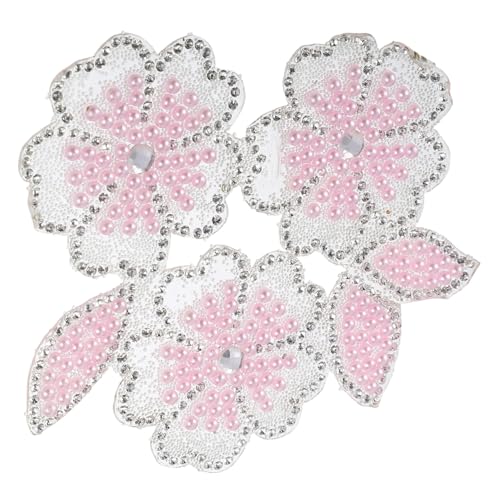 GALPADA Glitzerblumenform Strass Bügelapplikation für Kleidung DIY Patch Selbstklebend für Kleider Hüte und Farbgestaltung GALPADA Glitzerblumenform Strass Bügelapplikation für Kleidung DIY Patch Selbstklebend für Kleider Hüte und Farbgestaltung von GALPADA