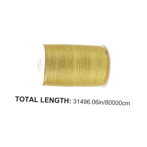 GALPADA Goldfarbenes Metallisches Geschenkband Schleifenband für Geschenkverpackung Basteln Schmuckherstellung Zubehör Dekoration GALPADA Goldfarbenes Metallisches Geschenkband Schleifenband für Geschenkverpackung Basteln Schmuckherstellung Zubehör Dekoration von GALPADA