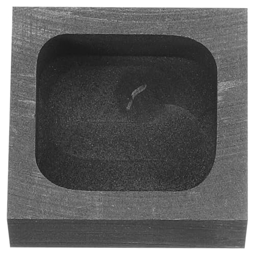 GALPADA Graphit Gießform für Metall Schmelzen Ölwanne Ingot Form Hochtemperaturbeständig Glatte Oberfläche Metallgießen Kupfer Gold Silber Geeignet Schmuckherstellung von GALPADA