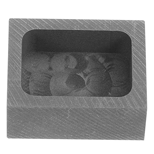 GALPADA Graphitform für Metallguss Hochtemperaturbeständige Graphitgießform für DIY Schmuckherstellung für Effiziente Wärmeleitung für Niedrigen Energieverbrauch von GALPADA