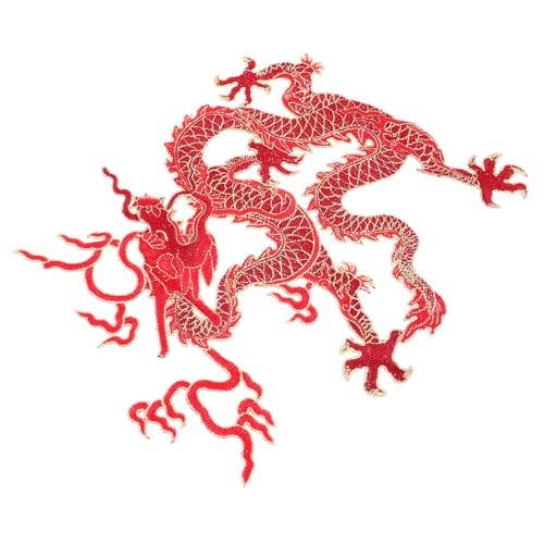 GALPADA Großer Chinesischer Dragon Stickerei Aufnäher zum Aufbügeln Bestickter Kleidung Flicken für DIY Kleidung Dekoration und Reparatur von Jacken Taschen Vielseitig Einsetzbar GALPADA Großer Chinesischer Dragon Stickerei Aufnäher zum Aufbügeln Bestickter Kleidung Flicken für DIY Kleidung Dekoration und Reparatur von Jacken Taschen Vielseitig Einsetzbar von GALPADA
