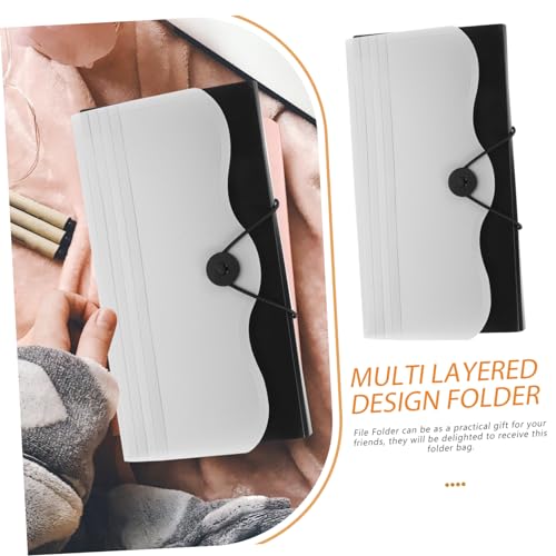GALPADA Großer Fächermappe Organizer mit Fächern aus Robustem Tragbare Aktenordner Tasche für Dokumente Rechnungen Quittungen und Belege Vielseitiger Aufbewahrungsordner für Büro und von GALPADA