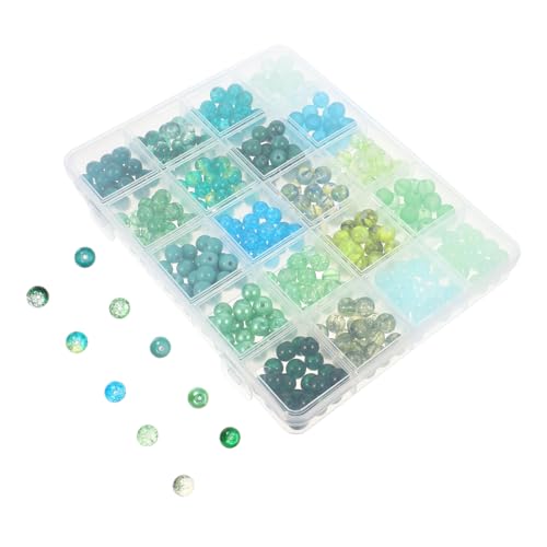 GALPADA Grüne Glasperlen mit Großem Loch DIY Schmuckherstellung Runde Spacer Perlen für Armbänder Halsketten Ohrringe und Bastelprojekte GALPADA Grüne Glasperlen mit Großem Loch DIY Schmuckherstellung Runde Spacer Perlen für Armbänder Halsketten Ohrringe und Bastelprojekte von GALPADA