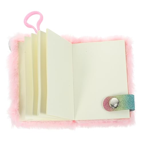 GALPADA Hängendes Notizbuch für Schüler Flauschiges Tagebuch im Kawaii Stil Tragbar und für Schule und Büro für Kreative Notizen und Erinnerungen von GALPADA