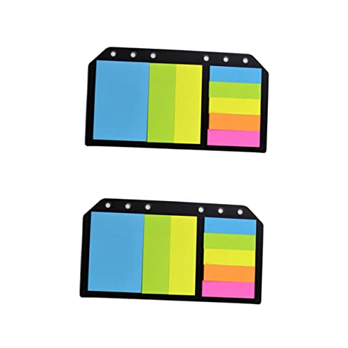 GALPADA Haftnotizen Tragbare Sticky Tabs für Schule und Büro Professionelle Seitenmarkierungen Bücher Praktische Klebezettel für Notizen und Dokumente von GALPADA