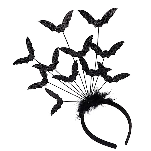 GALPADA Halloween Fledermaus Haarreif Gruseliger Kopfschmuck für Damen und Leichtes Halloween Party Accessoire Sicherer Komfortabler Stirnband für Fotos und Karneval GALPADA Halloween Fledermaus Haarreif Gruseliger Kopfschmuck für Damen und Leichtes Halloween Party Accessoire Sicherer Komfortabler Stirnband für Fotos und Karneval von GALPADA