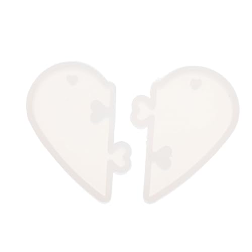 GALPADA Herzförmige Silikonform für Anhänger Flexible Epoxidharz Gießform mit Loch Langlebige DIY Schmuckform für Einzigartige Liebes Pendants Bastelzubehör für Personalisierte GALPADA Herzförmige Silikonform für Anhänger Flexible Epoxidharz Gießform mit Loch Langlebige DIY Schmuckform für Einzigartige Liebes Pendants Bastelzubehör für Personalisierte von GALPADA