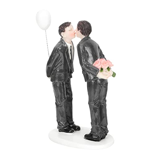 GALPADA Hochzeitstorte Tortenfigur aus Hochwertigem Resin Romantische Dekoration für Valentinstag und Hochzeiten Personalisierte Cake Topper für Themenpartys Langlebig und Wiederverwendbar GALPADA Hochzeitstorte Tortenfigur aus Hochwertigem Resin Romantische Dekoration für Valentinstag und Hochzeiten Personalisierte Cake Topper für Themenpartys Langlebig und Wiederverwendbar von GALPADA