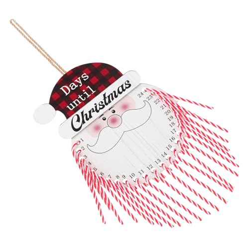 GALPADA Holz Adventskalender Hängend Weihnachtsdeko Countdown Kalender mit Cartoon Design Festliche Party Dekoration für Zuhause und Geschenkidee GALPADA Holz Adventskalender Hängend Weihnachtsdeko Countdown Kalender mit Cartoon Design Festliche Party Dekoration für Zuhause und Geschenkidee von GALPADA