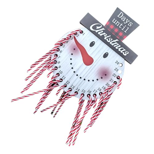 GALPADA Holz Weihnachtskalender Türdeko Adventskalender zum Aufhängen Weihnachtsanhänger Schneemann Hängend für Innen Wand Tür Weihnachtsdekoration GALPADA Holz Weihnachtskalender Türdeko Adventskalender zum Aufhängen Weihnachtsanhänger Schneemann Hängend für Innen Wand Tür Weihnachtsdekoration von GALPADA