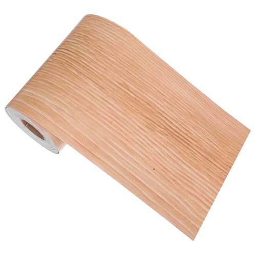 GALPADA Holzmaserungs Klebeband Aufkleber Wandfliesen Randaufkleber Möbelfuß Klebeband Bulletin Randaufkleber Holzmaserungs Reparaturband Tapeten Randstreifen Küchen Backsplash von GALPADA