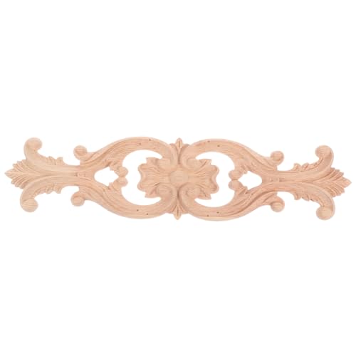 GALPADA Holzverzierung Möbel Holzschnitzerei Applikation Unlackiert Khaki Dekorative Holzornamente für Schrank Wohnzimmertisch Sideboard Deko GALPADA Holzverzierung Möbel Holzschnitzerei Applikation Unlackiert Khaki Dekorative Holzornamente für Schrank Wohnzimmertisch Sideboard Deko von GALPADA