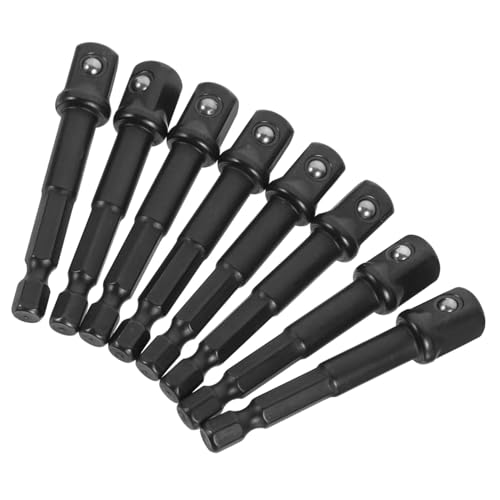 GALPADA Impact Adapter Stecknussadapter mit Sechskantgriff Federkugel sicherung Verschleißfest für Bohrmaschinen und Steckschlüssel von GALPADA