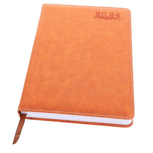 GALPADA Jahresplaner Notizbuch Orange Tagesplaner mit Glatter Oberfläche für Büro Schule Tägliche Organisation und Terminplanung Praktisches Agenda Notizheft GALPADA Jahresplaner Notizbuch Orange Tagesplaner mit Glatter Oberfläche für Büro Schule Tägliche Organisation und Terminplanung Praktisches Agenda Notizheft von GALPADA