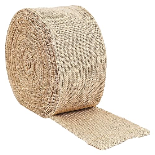 GALPADA Jute Geschenkband Dekoratives Strapazierfähiges Wickelband für Hochzeiten Partys und DIY Dekorationen für Bastelprojekte und Festliche Anlässe von GALPADA