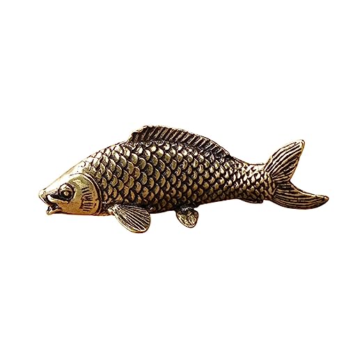 GALPADA Karpfen Ornament aus Kupfer Vintage Tischdeko mit Kreativem Design Handgefertigtes Desktop Deko Element für Stilvolles Zuhause Langlebiges Brass Material für Büro und Wohnräume GALPADA Karpfen Ornament aus Kupfer Vintage Tischdeko mit Kreativem Design Handgefertigtes Desktop Deko Element für Stilvolles Zuhause Langlebiges Brass Material für Büro und Wohnräume von GALPADA