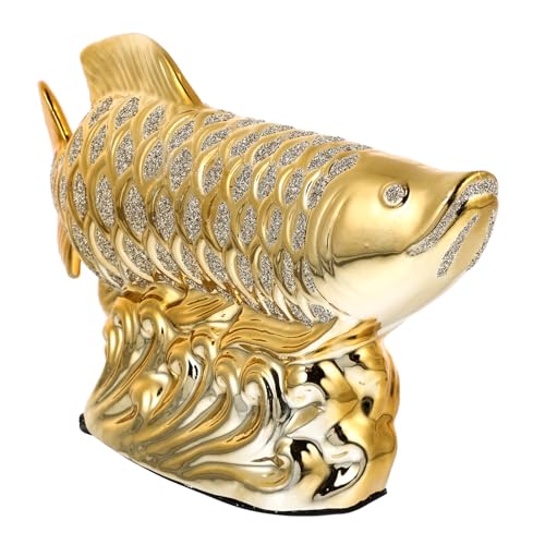 GALPADA Keramik Fisch Schmuck Für Innenbereich Kreatives Raumornament Exquisites Basteldekor Für Schreibtisch Langlebig Und Stabil GALPADA Keramik Fisch Schmuck Für Innenbereich Kreatives Raumornament Exquisites Basteldekor Für Schreibtisch Langlebig Und Stabil von GALPADA