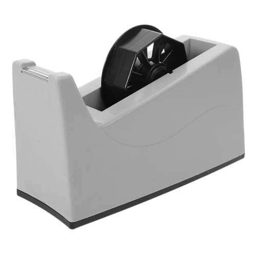 GALPADA Klebestreifen Abroller Tischabroller mit Rutschfestem Abs Metall Gehäuse Präzise Schneidfunktion Kompakt für Schreibtischorganisation Langlebiger Tape Dispenser für Büro und von GALPADA
