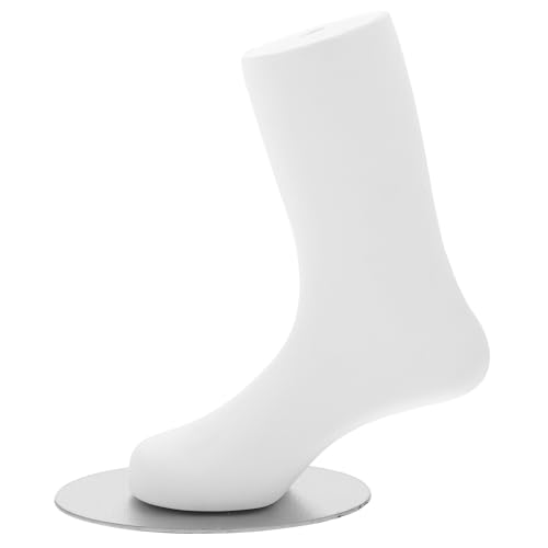 GALPADA Kleine Fußschaufensterpuppe für Kurzes Modell für Schuhe Sockenblocker aus Vinyl zur Perfekten Präsentation von Stiefeln und Schmuck GALPADA Kleine Fußschaufensterpuppe für Kurzes Modell für Schuhe Sockenblocker aus Vinyl zur Perfekten Präsentation von Stiefeln und Schmuck von GALPADA