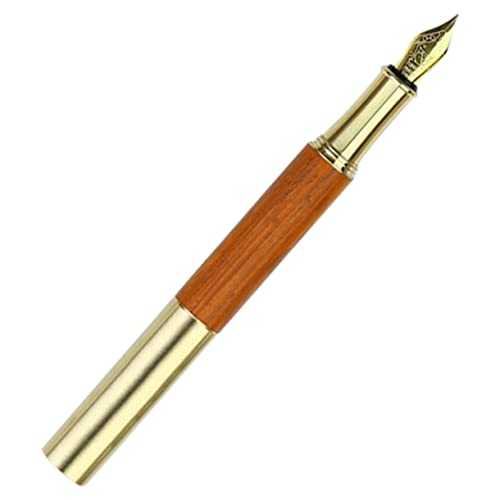 GALPADA Kompakte Holz Federhalter Füllfederhalter mit Antirutsch Design Leicht und Tragbar als für Schreiben im Schul oder Heimbereich GALPADA Kompakte Holz Federhalter Füllfederhalter mit Antirutsch Design Leicht und Tragbar als für Schreiben im Schul oder Heimbereich von GALPADA