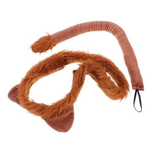 GALPADA Kostümset mit Löwenkopfband und Tierische Ohren Haarreifen für Karneval Halloween und Cosplay Events und für Vielseitigen Einsatz GALPADA Kostümset mit Löwenkopfband und Tierische Ohren Haarreifen für Karneval Halloween und Cosplay Events und für Vielseitigen Einsatz von GALPADA