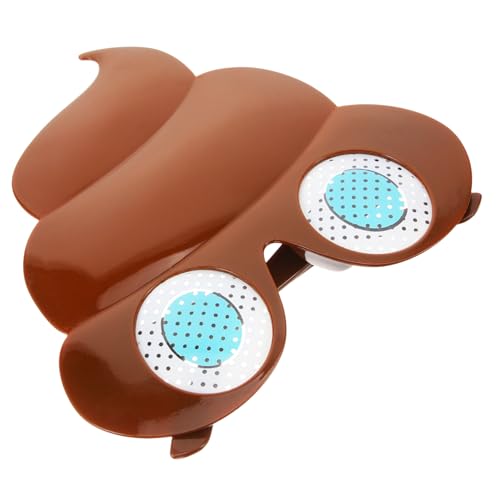 GALPADA Kreative Kotgläser Kot-Stirnband Poop-Kostüm Rave faschingsbrille karnevalsbrille herren schnapsgläser für Erwachsene lustige für Männer Stk von GALPADA