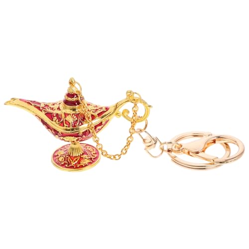 GALPADA Kreativer Lampe Schlüsselanhänger aus Metall Leichter Schlüsselring Anhänger Modischer Taschen Charm Rot Handlich für Schlüssel Rucksack und Handtasche GALPADA Kreativer Lampe Schlüsselanhänger aus Metall Leichter Schlüsselring Anhänger Modischer Taschen Charm Rot Handlich für Schlüssel Rucksack und Handtasche von GALPADA
