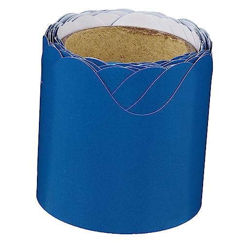 GALPADA Kreidetafel Rand Papierrandbesatz Klassenzimmer Türdekor Klassenzimmer Ränder Für Die Anzeige Pinnwand Zubehör Klassenzimmer Ränder Pinnwand Rand Nummer Blauer von GALPADA