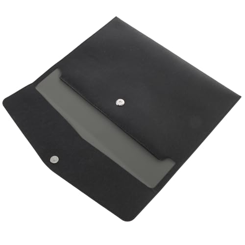 GALPADA Leder Dokumententasche mit Magnetverschluss Wasserdichter Großer Ordner für Büro und Schule Tragbarer Organizer für Dokumente Robuster Aktenhalter in Schwarz GALPADA Leder Dokumententasche mit Magnetverschluss Wasserdichter Großer Ordner für Büro und Schule Tragbarer Organizer für Dokumente Robuster Aktenhalter in Schwarz von GALPADA